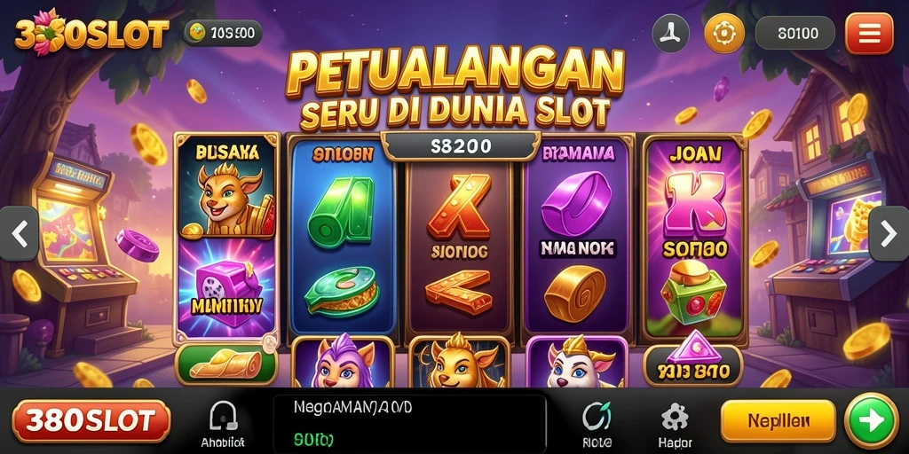 Screenshot gameplay 380SLOT menunjukkan pengalaman petualangan yang seru.