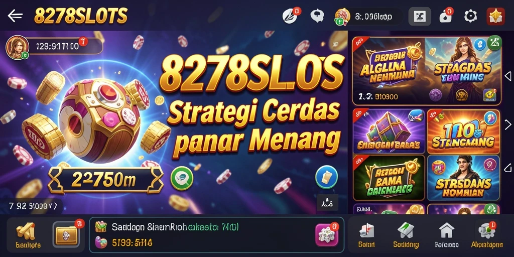 Screenshot menunjukkan aksi strategis dalam 8278SLOTS dengan gameplay intens.