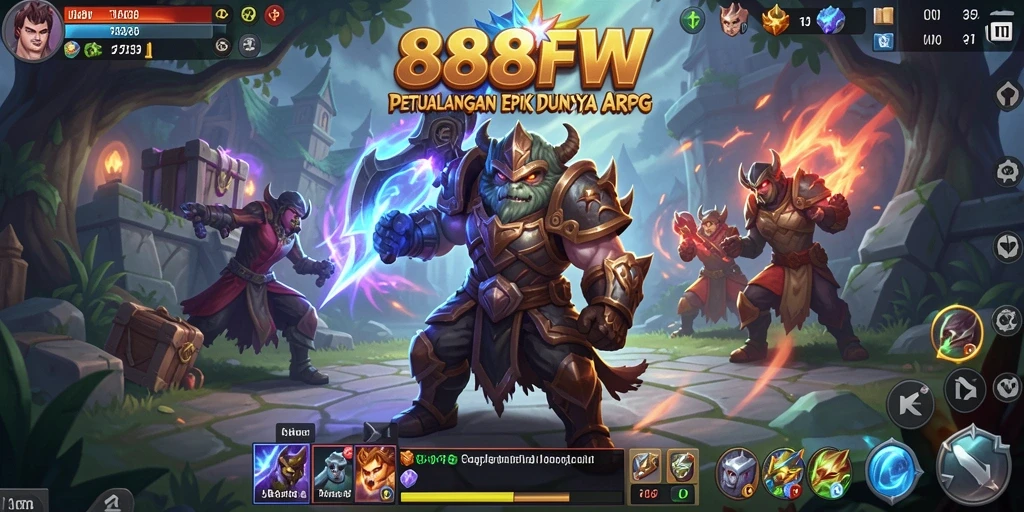 Screenshot memperlihatkan aksi pertarungan seru dalam <strong>888FW</strong>.