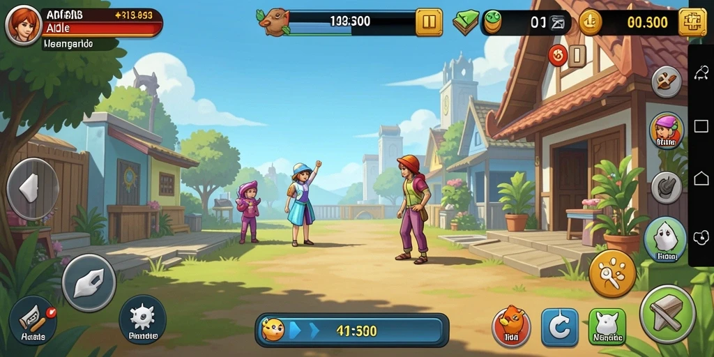 Tampilan menarik dari gameplay API33 yang seru dan menyenangkan.