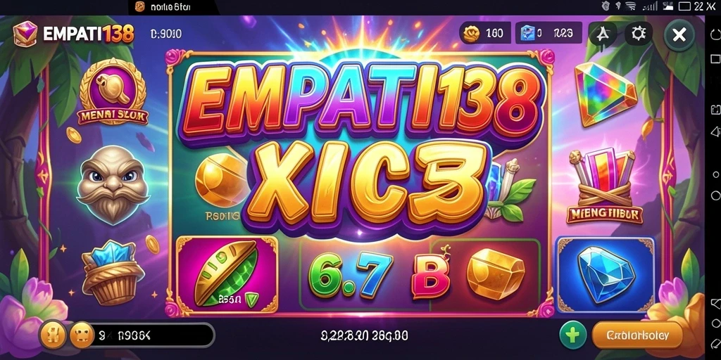 Tampilan gameplay Slot yang menarik dan menyenangkan di EMPATI138.