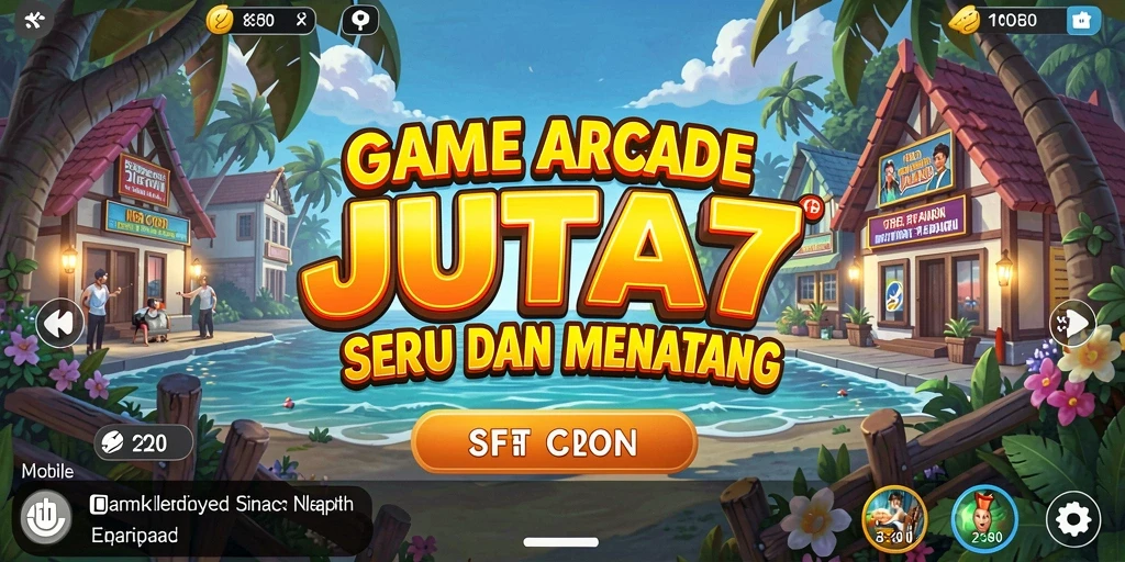 Tangkapan layar JUTA7 menampilkan aksi seru dan tantangan menarik.