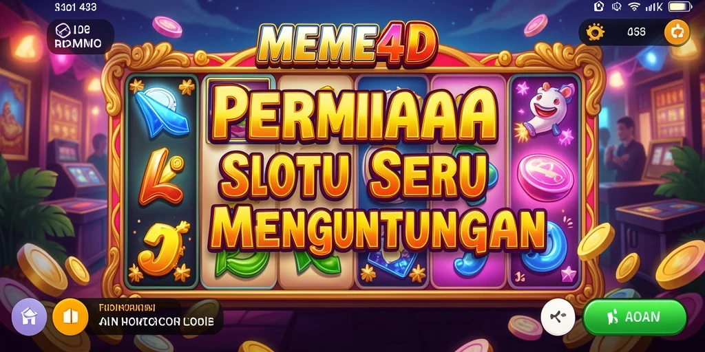 Gameplay seru dari MEME4D dengan berbagai fitur bonus menarik.