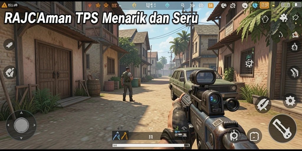 Tangkapan layar gameplay RAJACLUB yang menampilkan pertempuran seru.